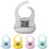 Custom Silicone Baby Bib Adjustable Waterproof Toddlers Soft Wean Apron ( 6-72 Months )