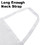 TOPTIE White Blank DIY Kids Cotton Canvas Apron with Pockets and Adjustable Waist Ties, 25" L X 20" W