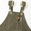 TOPTIE 16oz Canvas Work Apron with Pockets Waterproof Oilproof Tool Aprons with Cross Back Straps Adjustable