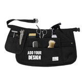 TOPTIE Custom Canvas 8 Pockets Waist Apron Tool Belt for Chef Hairdresser Bartender Gardener Craftsman, Tool Organizer
