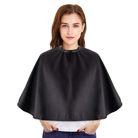 TOPTIE Professional Makeup Cape Waterproof Barber Salon Cape Smock Short Hair Coloring Dyeing Comb-Out Shampoo Cape