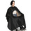 TOPTIE Satin Salon Client Cape Barber Hair Cutting Apron low water permeability Hairdressing Gown with Transparent Window