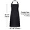 Hot Stamping 2PCS Adult Bib Chef Apron with 2 Front Pockets, Adjustable Cooking Uniform, 27 1/2"W x 29 1/2"L