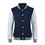 Opromo Mens Slim Fit Varsity Baseball Jacket Premium Cotton Jackets Pullover Adult Coat 13 Colors, S-3XL