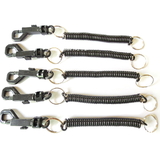 Blank Coil Key Chain with Bulldog Clip, 9" W