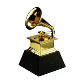 Muka Metal Crystal Horn Trophy Music Trophy Gramophone Ornaments Gift, 4.61