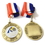 Custom Iron Medal with Soft Enamel, 2.5" Diameter, 3mm Thickness, Price/each