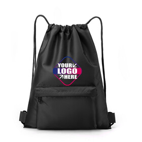 Muka Custom Waterproof Drawstring Backpack Sports Gym Bag Outdoor Travel Sackpack for Basketball Soccer Multiple Colors