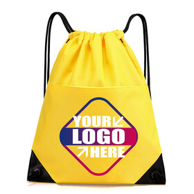 Muka Customized Oxford WaterProof Backpack, Lightweight Drawstring Sports & Gym Bag for Men and Women