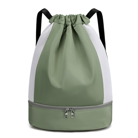 Muka Sports Gym Bag Waterproof Drawstring Backpack with Shoe  display picture 2