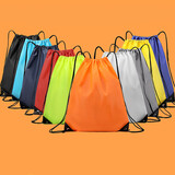 Muka Oxford Drawstring Backpack 210D Polyester Lightweight Foldable Gym Sports Bag for Outdoor Activities Travel