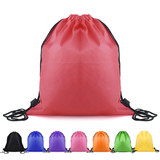 Opromo Durable Non-Woven Outdoor Sports Drawstring Backpack/Dust-proof Storage Bags