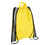 MUKA Blank 210D Polyester Reflective Drawstring Backpack for School Gym Sport Traveling, 13" W x 15.75" H