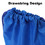 Muka Drawstring Bag Foldable Sport String Backpack Gym Sackbags Cinch Bags