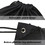 Muka Custom Print Waterproof Drawstring Backpack Cinch Sack String Storage Bag with Zipper for Sports School Gym, 15" W x 19" H