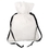 Blank 60G Non Woven Polypropylene Gift BAG with Ribbon Drawstring Closure, 10" W X 13 3/4" H, Price/each