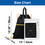 TOPTIE Waterproof Nylon Drawstring Back Bag Sport Sackbag Gym Storage Bag with Zipper