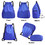 Muka Nylon Waterproof Drawstring Backpack Gym Sack Cinch Bag Sports Sackpack Bag
