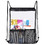 MUKA Drawstring Clear Bag PVC Transparent Shoulder Crossbody Backpack Unisex Sackpack