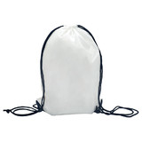 MUKA Sublimation Blank DIY Drawstring Backpack Sport Gym Bag for School Travelling Hiking, 15