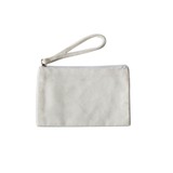 MUKA Sublimation Blank Canvas Coin Purse DIY Heat Transfer Cosmetic Bag with Zipper Personalized Pencil Bag, 6.7