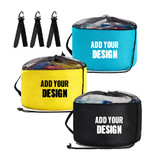 TOPTIE 3|4 Pack Custom Print RV Hose Storage Bag for Cable Electrical Facility RV Camper Garden Accessories with Straps