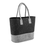 Opromo Felt Tote Bag Reusable Shopping Bag Grocery Tote in Two Tone Felt, Price/piece