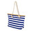 Muka Women Canvas Tote Shoulder Beach Bag with Top Zipper Closure and Rope Handles for Travel, Shopping