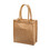 Custom Laminated Jute Burlap Wine Tote Bag for Gift, Shopping, Party, Travel