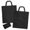 TOPTIE Reusable Foldable Grocery Bag Shopping Totes, 12.6" x 15", Eco-Friendly Non-woven Fabric, Large & Durable