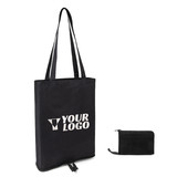 TOPTIE Custom Embroidered Foldable Cotton Tote Bag Reusable Recycled Grocery Shopping Bag, for DIY, Gift