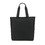 TOPTIE Zipper Tote Shoulder Bag Multi-Pockets Handbag Large Capacity, Black, 12.2" x 13.4" x 5.9"