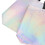 TOPTIE Holographic Goodie Tote Bag, Reusable Gift Bags with Handles, Non Woven Shopping Grocery Bags for Party, Holiday, Birthday, Wedding