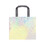 TOPTIE Holographic Goodie Tote Bag, Reusable Gift Bags with Handles, Non Woven Shopping Grocery Bags for Party, Holiday, Birthday, Wedding