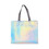 TOPTIE Reusable Gift Bags with Handles, Holographic Goodie Tote Bag, Non Woven Shopping Grocery Bags for Party, Holiday, Birthday, Wedding