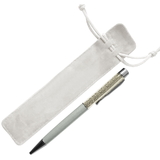 (Price/10 PCS) Opromo double-sided Velvet Drawstring Pen Pouch, Pencil Bag/Holder, 6-8/9