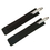 (Price for 50PCS) Officeship Black Velvet Pen Gift Bag, Single Pen Pouch