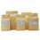 Custom Kraft Seal Bags w/Zipper, Personalized Food Pouch Bag, One Color Silk Screen, Price/each