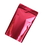 Custom Foil Lined Stand Up Pouch with Zipper, Red, 4.7 mil - 1 Color Printing