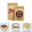 Custom Foil lined Kraft Flat Pouch w/Zipper, Personalized Chocolate Bar Pouch Bag, 0.25 OZ, 2 1/4"W x 3"L, FDA Compliant, Full Color Printing