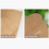 Custom Kraft Foil Flat Pouch, Personalized Chocolate Bar Pouch Bag, FDA Compliant, One Color Silk Screen