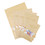 Custom Kraft Flat Pouch w/Window, Personalized Food Pouch Bag, FDA Compliant - One Color Printing