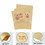 Custom Kraft Flat Pouch w/Window, Personalized Food Pouch Bag, 1 OZ, 3 1/2"W x 5 1/2"L, FDA Compliant, Full Color Printing