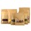 Muka 50 PCS Re-Sealable Kraft Flat Pouch with Window, Food Bags for Packaging, FDA Compliant, 3.5"W x 5.5"L
