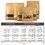 Muka 50 PCS Re-Sealable Kraft Flat Pouch with Window, Food Bags for Packaging, FDA Compliant, 3.5"W x 5.5"L