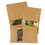 Muka Custom Kraft Flat Pouch w/Window, Personalized Food Pouch Bag, FDA Compliant, 3.5"W x 5.5"L