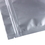 50 PCS Foil Flat Pouch with Zip Closure, FDA Compliant, (0.125 OZ to 3.5 LB)