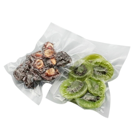 100 PCS Clear 3-Side Seal Flat Pouch, Bulk Sale Vacuum Bags for Candy, Nut, FDA Compliant, (0.125 OZ To 18 OZ)