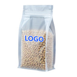 Custom Muka Side Gusseted Bag - Frosted Pouches, 8 OZ to 2 LB, FDA Compliant - One Color Printing