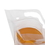 50 PCS 25 OZ Reclosable Zipper Clear Drink Pouches Bags, Disposable Smoothie Juice Pouches, FDA Compliant
